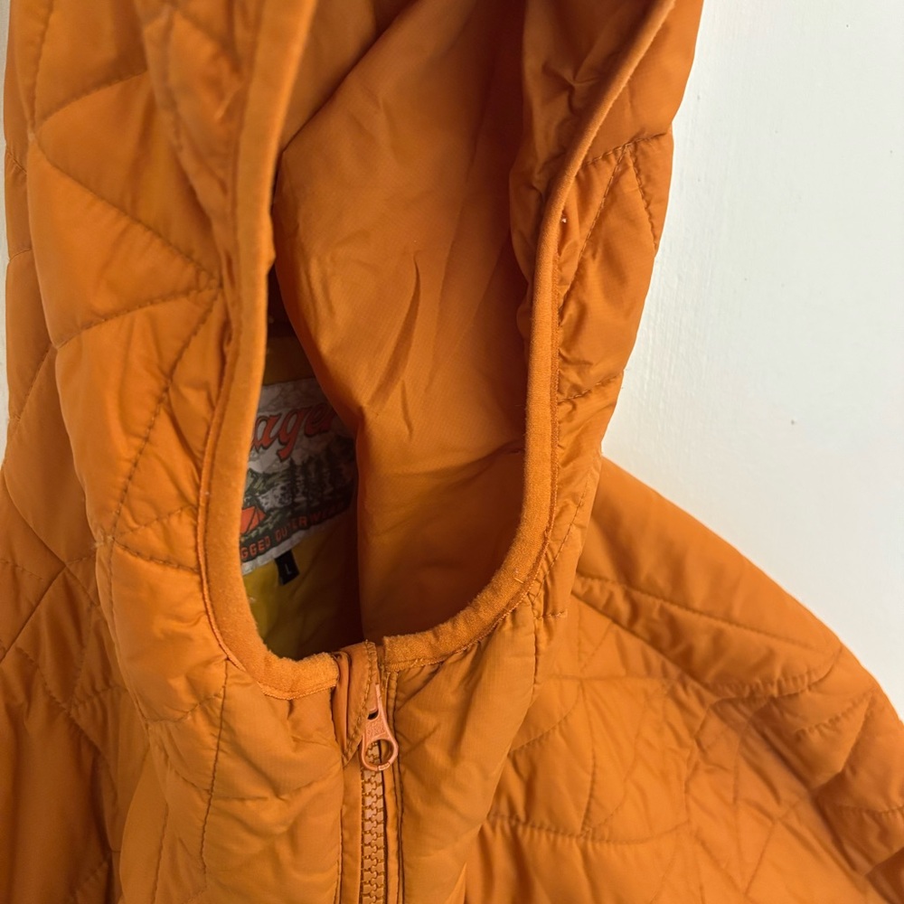 Seager Ruff & Tuff Puff Jacket Orange - Picture 8 of 11